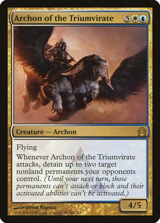 Archon of the Triumvirate [Return to Ravnica] | Lots Moore NSW