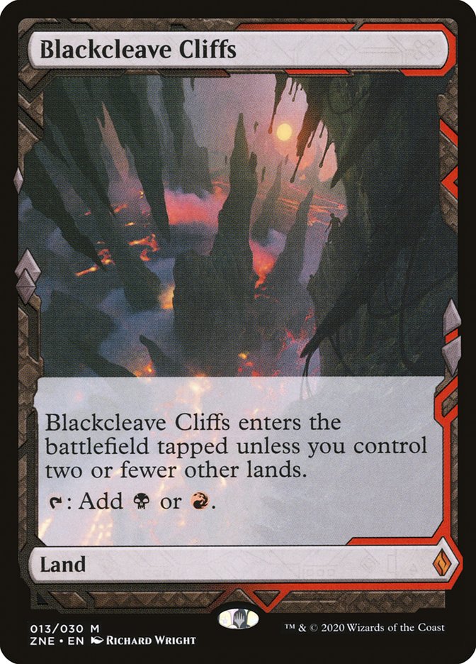 Blackcleave Cliffs [Zendikar Rising Expeditions] | Lots Moore NSW