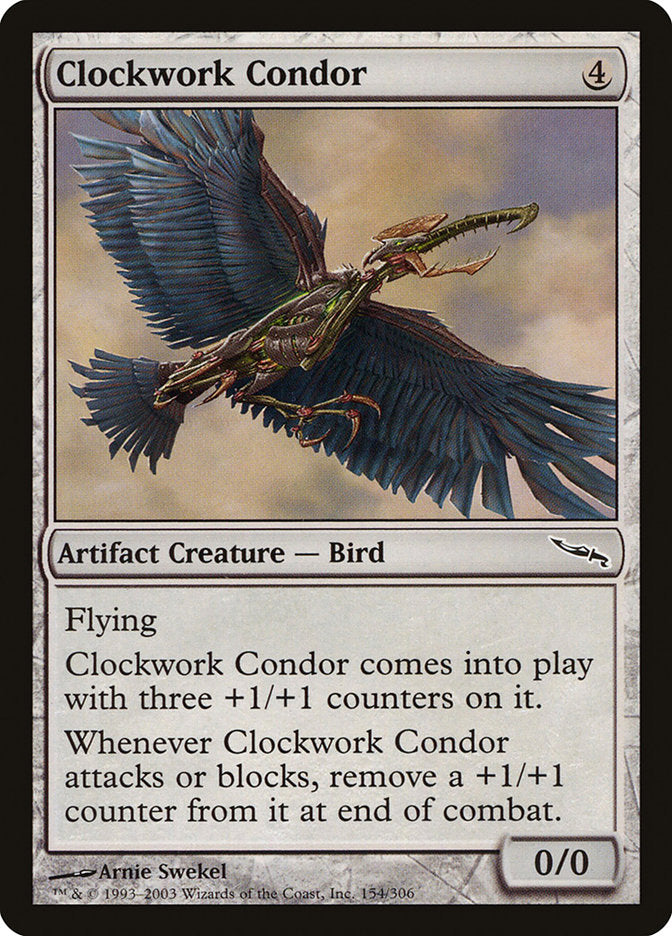 Clockwork Condor [Mirrodin] | Lots Moore NSW