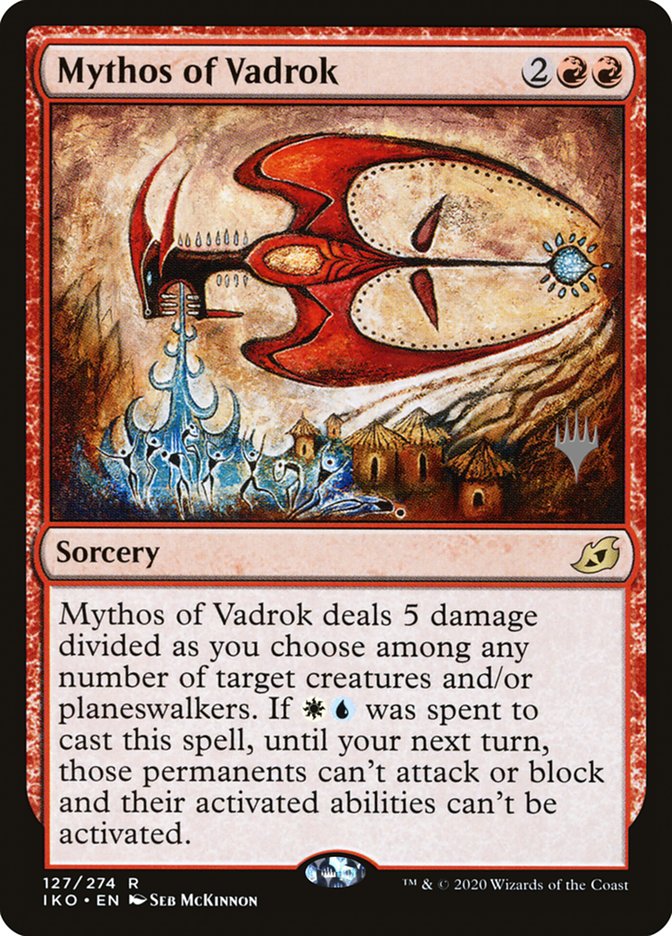 Mythos of Vadrok (Promo Pack) [Ikoria: Lair of Behemoths Promos] | Lots Moore NSW