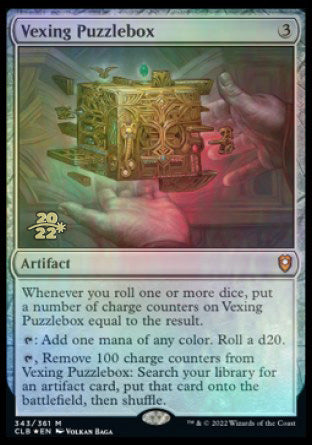 Vexing Puzzlebox [Commander Legends: Battle for Baldur's Gate Prerelease Promos] | Lots Moore NSW