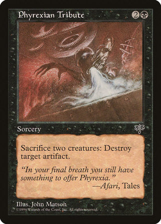 Phyrexian Tribute [Mirage] | Lots Moore NSW