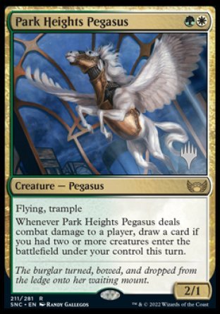 Park Heights Pegasus (Promo Pack) [Streets of New Capenna Promos] | Lots Moore NSW