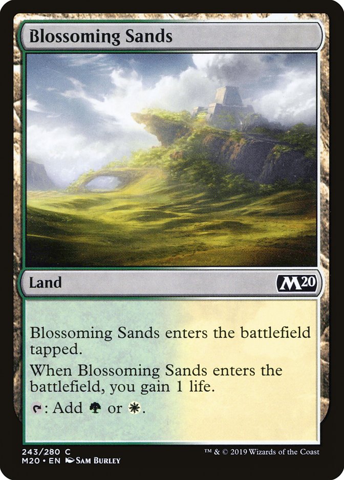 Blossoming Sands [Core Set 2020] | Lots Moore NSW