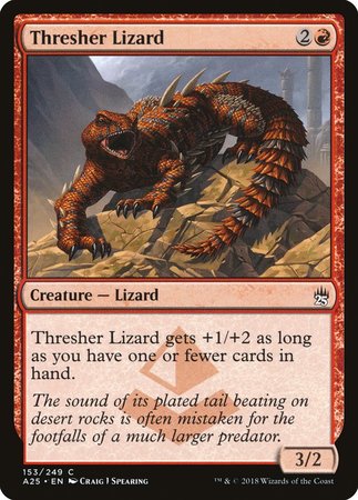 Thresher Lizard [Masters 25] | Lots Moore NSW