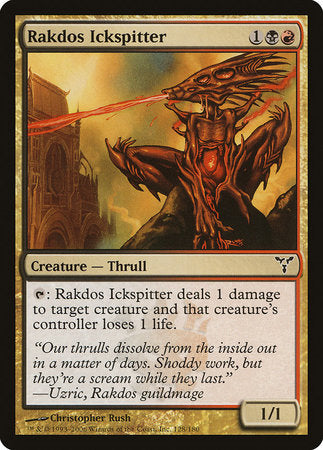 Rakdos Ickspitter [Dissension] | Lots Moore NSW