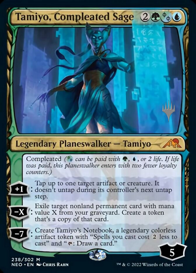 Tamiyo, Compleated Sage (Promo Pack) [Kamigawa: Neon Dynasty Promos] | Lots Moore NSW