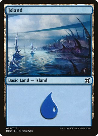 Island (73) [Duel Decks: Elves vs. Inventors] | Lots Moore NSW