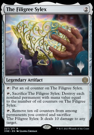 The Filigree Sylex (Promo Pack) [Phyrexia: All Will Be One Promos] | Lots Moore NSW