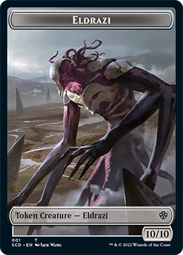 Eldrazi // Soldier Double-Sided Token [Starter Commander Decks] | Lots Moore NSW