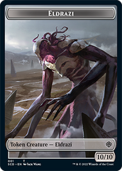 Eldrazi // Soldier Double-Sided Token [Starter Commander Decks] | Lots Moore NSW