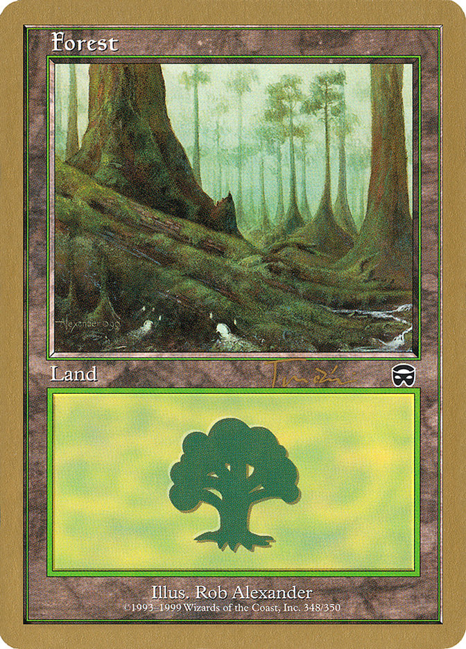 Forest (jt348) (Jan Tomcani) [World Championship Decks 2001] | Lots Moore NSW