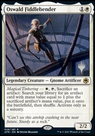 Oswald Fiddlebender (Promo Pack) [Dungeons & Dragons: Adventures in the Forgotten Realms Promos] | Lots Moore NSW