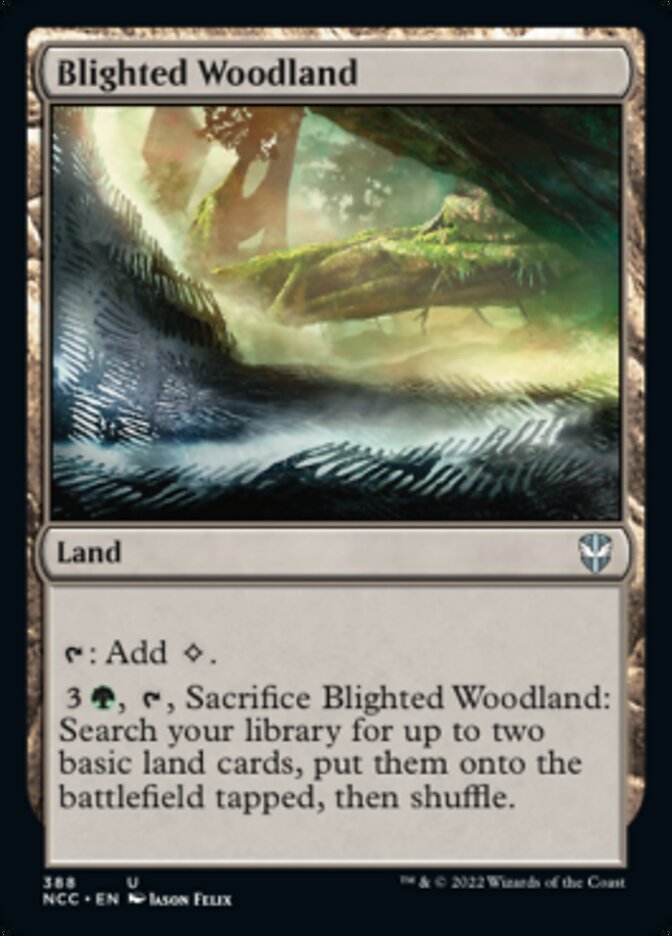 Blighted Woodland [Streets of New Capenna Commander] | Lots Moore NSW