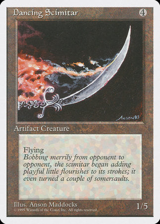 Dancing Scimitar [Fourth Edition] | Lots Moore NSW