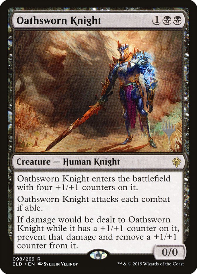 Oathsworn Knight (Promo Pack) [Throne of Eldraine Promos] | Lots Moore NSW