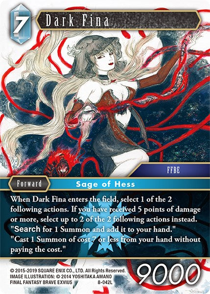 Dark Fina [Opus VIII] | Lots Moore NSW
