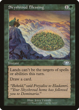 Skyshroud Blessing [Planeshift] | Lots Moore NSW