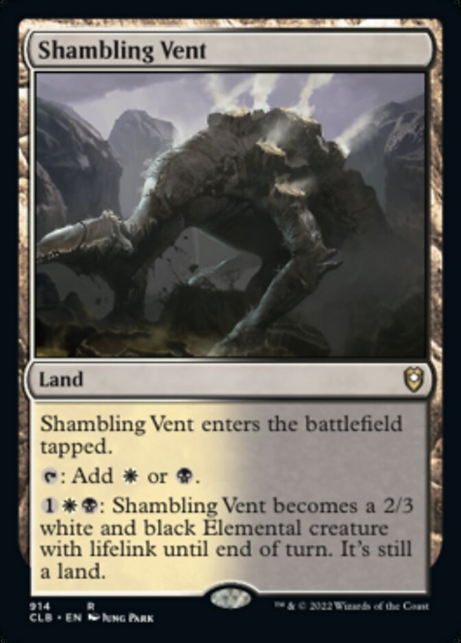 Shambling Vent [Commander Legends: Battle for Baldur's Gate] | Lots Moore NSW