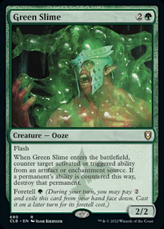 Green Slime [Commander Legends: Battle for Baldur's Gate] | Lots Moore NSW