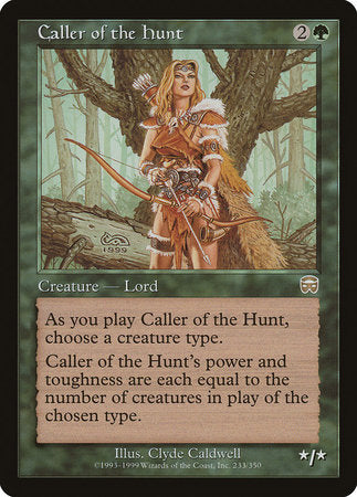 Caller of the Hunt [Mercadian Masques] | Lots Moore NSW