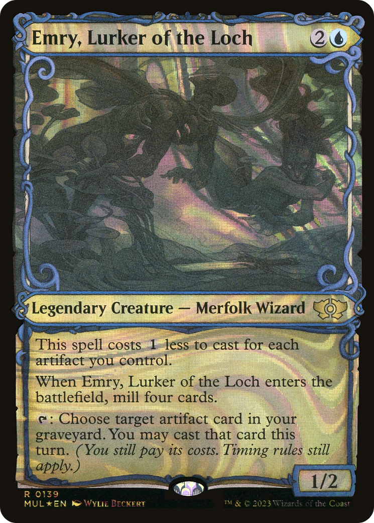 Emry, Lurker of the Loch (Halo Foil) [Multiverse Legends] | Lots Moore NSW