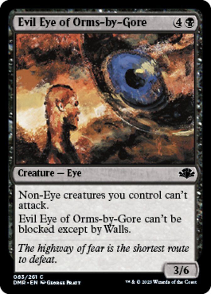 Evil Eye of Orms-by-Gore [Dominaria Remastered] | Lots Moore NSW