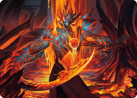 Free From Flesh Art Card [Phyrexia: All Will Be One Art Series] | Lots Moore NSW