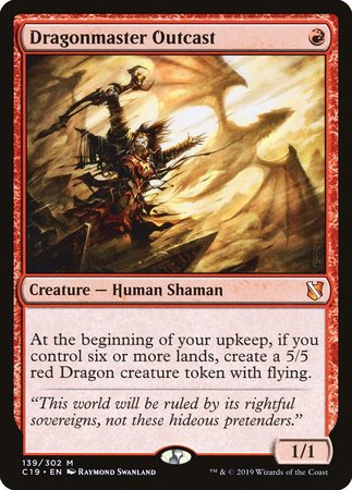 Dragonmaster Outcast [Commander 2019] | Lots Moore NSW