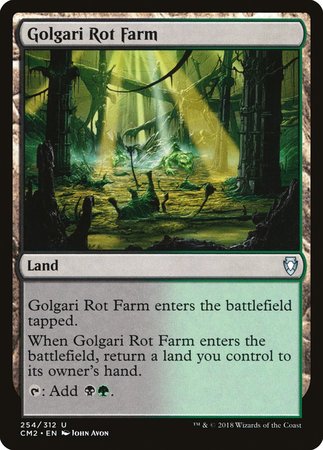 Golgari Rot Farm [Commander Anthology Volume II] | Lots Moore NSW