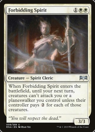 Forbidding Spirit [Ravnica Allegiance] | Lots Moore NSW