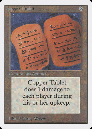 Copper Tablet [Unlimited Edition] | Lots Moore NSW