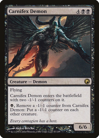 Carnifex Demon [Scars of Mirrodin] | Lots Moore NSW