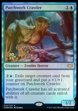 Patchwork Crawler [Innistrad: Crimson Vow Prerelease Promos] | Lots Moore NSW