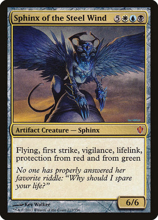 Sphinx of the Steel Wind [Commander 2013] | Lots Moore NSW