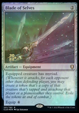 Blade of Selves [Commander Legends: Battle for Baldur's Gate Prerelease Promos] | Lots Moore NSW