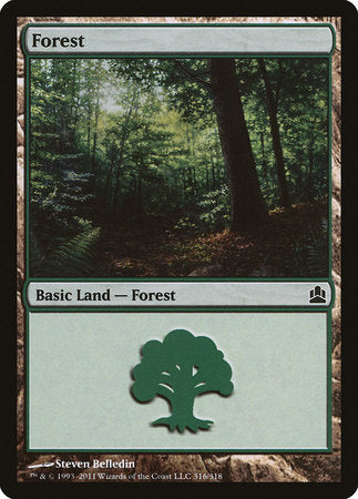 Forest (316) [Commander 2011] | Lots Moore NSW