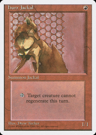 Hurr Jackal [Fourth Edition] | Lots Moore NSW