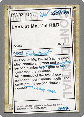 Look at Me, I'm R&D [Unhinged] | Lots Moore NSW