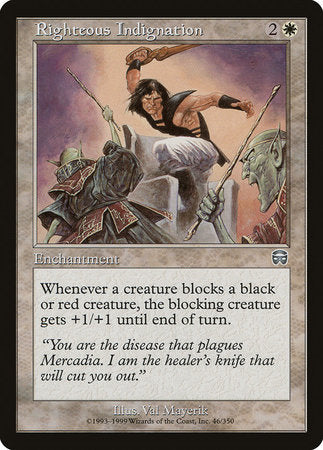 Righteous Indignation [Mercadian Masques] | Lots Moore NSW