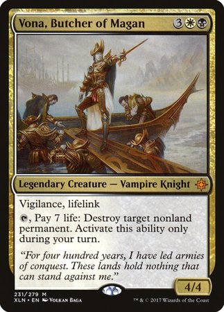 Vona, Butcher of Magan [Ixalan] | Lots Moore NSW