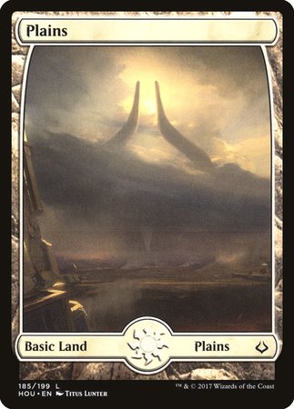 Plains (185) - Full Art [Hour of Devastation] | Lots Moore NSW