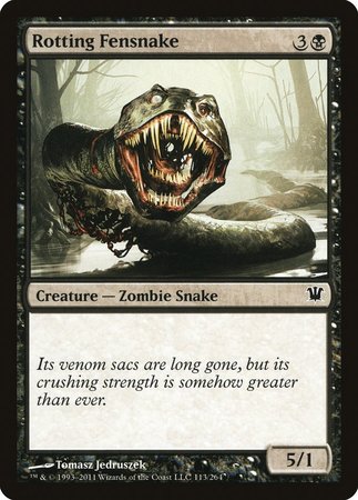 Rotting Fensnake [Innistrad] | Lots Moore NSW