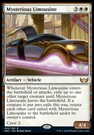 Mysterious Limousine (Promo Pack) [Streets of New Capenna Promos] | Lots Moore NSW