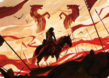 Merry, Esquire of Rohan Art Card [The Lord of the Rings: Tales of Middle-earth Art Series] | Lots Moore NSW