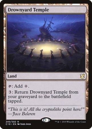 Drownyard Temple [Commander 2019] | Lots Moore NSW