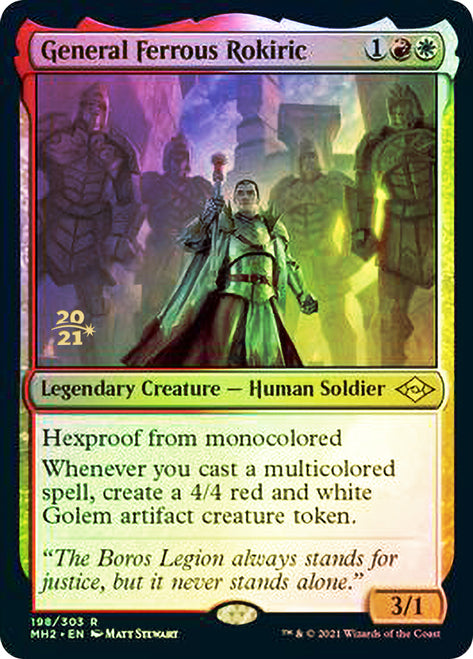 General Ferrous Rokiric [Modern Horizons 2 Prerelease Promos] | Lots Moore NSW