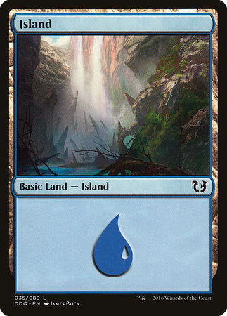 Island (35) [Duel Decks: Blessed vs. Cursed] | Lots Moore NSW