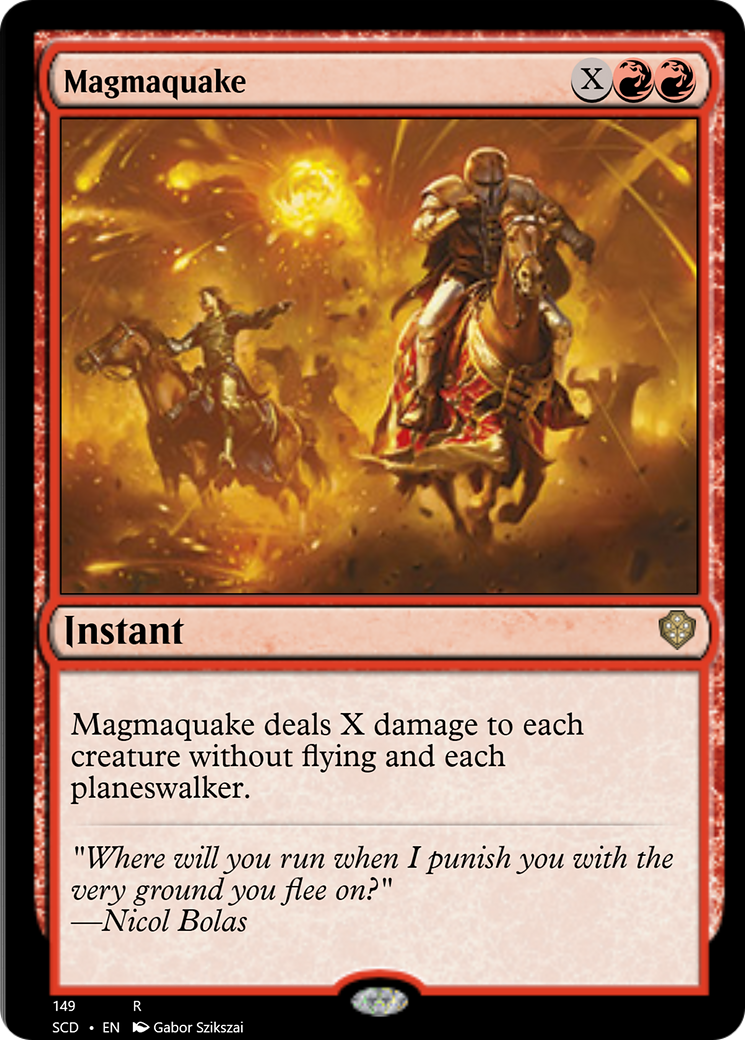 Magmaquake [Starter Commander Decks] | Lots Moore NSW