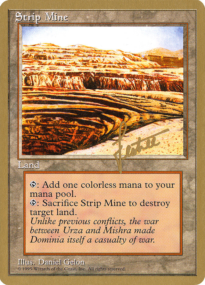 Strip Mine (Bertrand Lestree) [Pro Tour Collector Set] | Lots Moore NSW